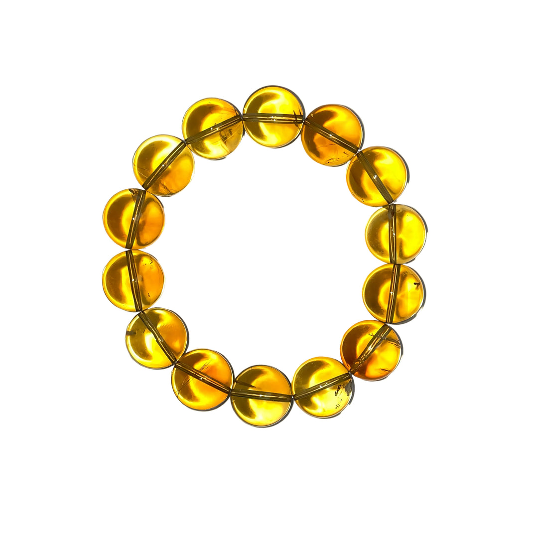 Citrine with Subtle Structure